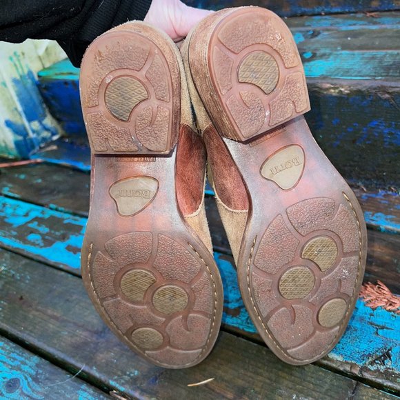 BORN Women’s Carin Suede Western Style Ankle Boots - Picture 8 of 8